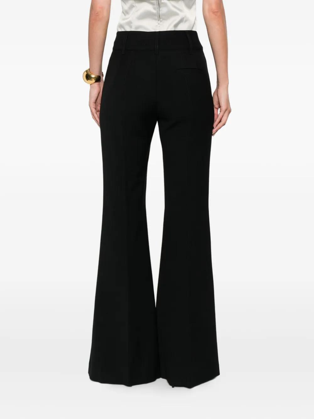 【関税込み】Gabriela Hearst ブラック Vita トラウザーズ レディース Gabriela Hearst パンツ、スラックス、チノパン
