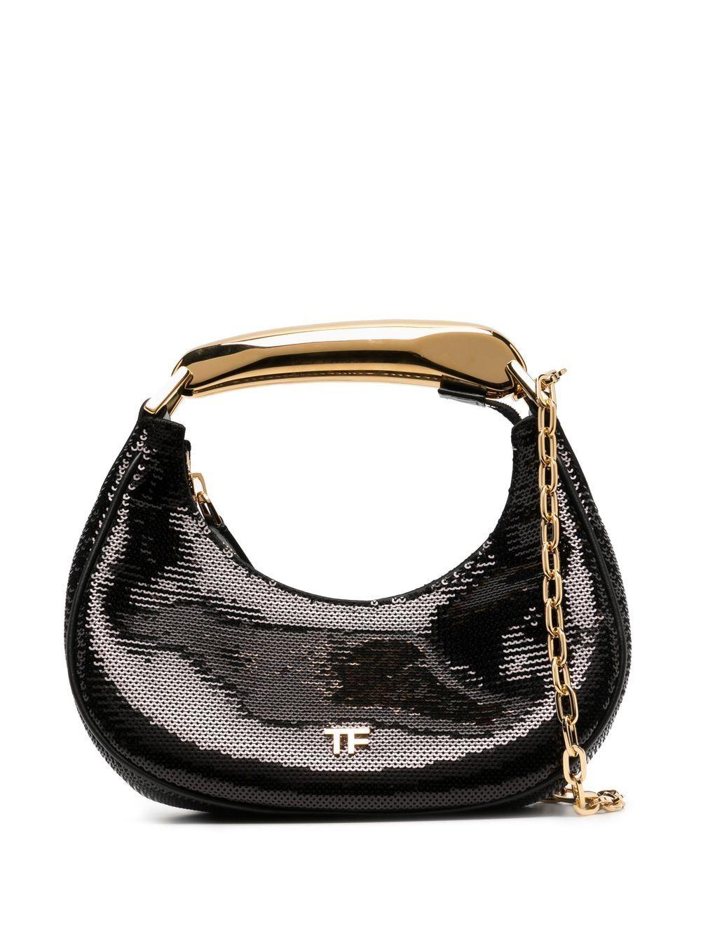 Tom Ford Mini Bianca Tote Bag in Black | Lyst