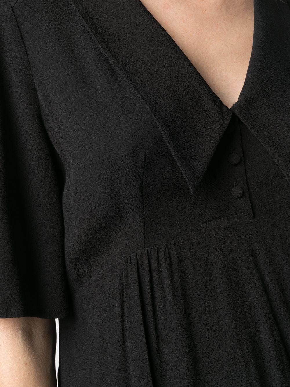 Ba&sh Peyton V-neck Dress in Black | Lyst