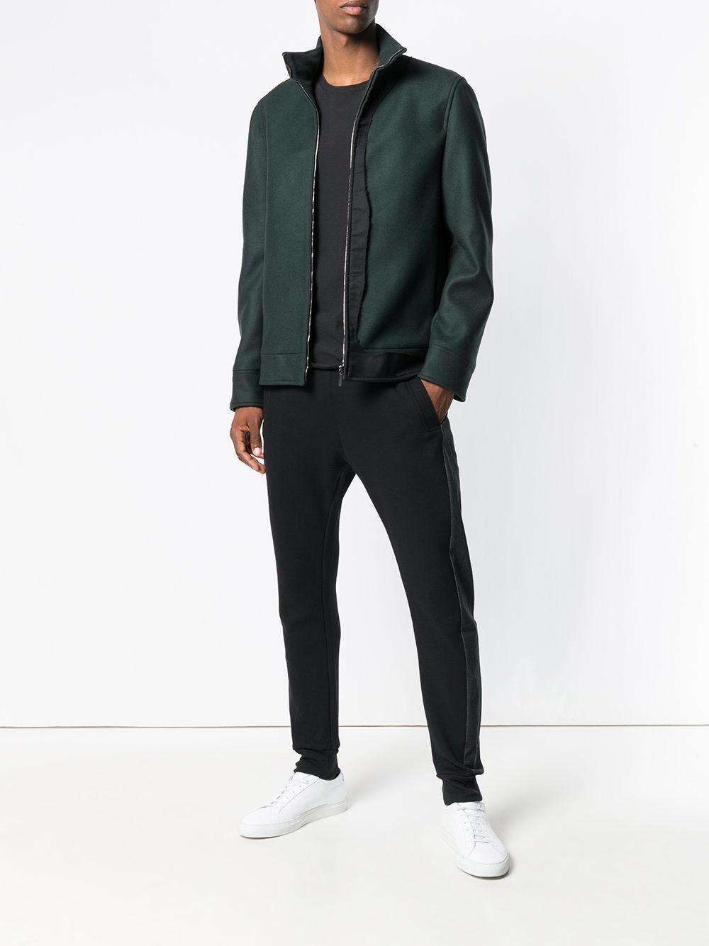 high neck bomber jacket