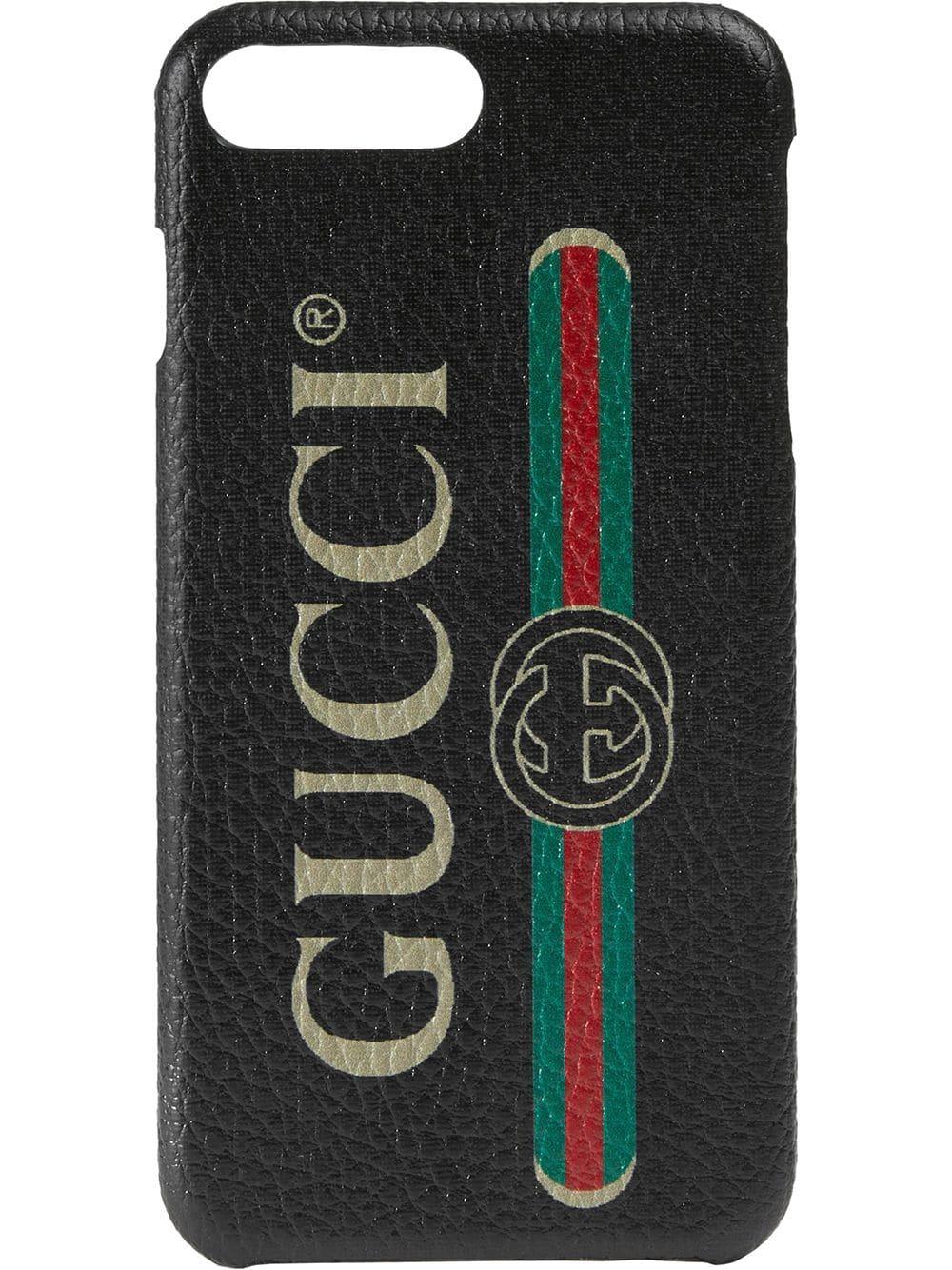 Gucci Print Iphone 8 Plus Case in Black - Lyst