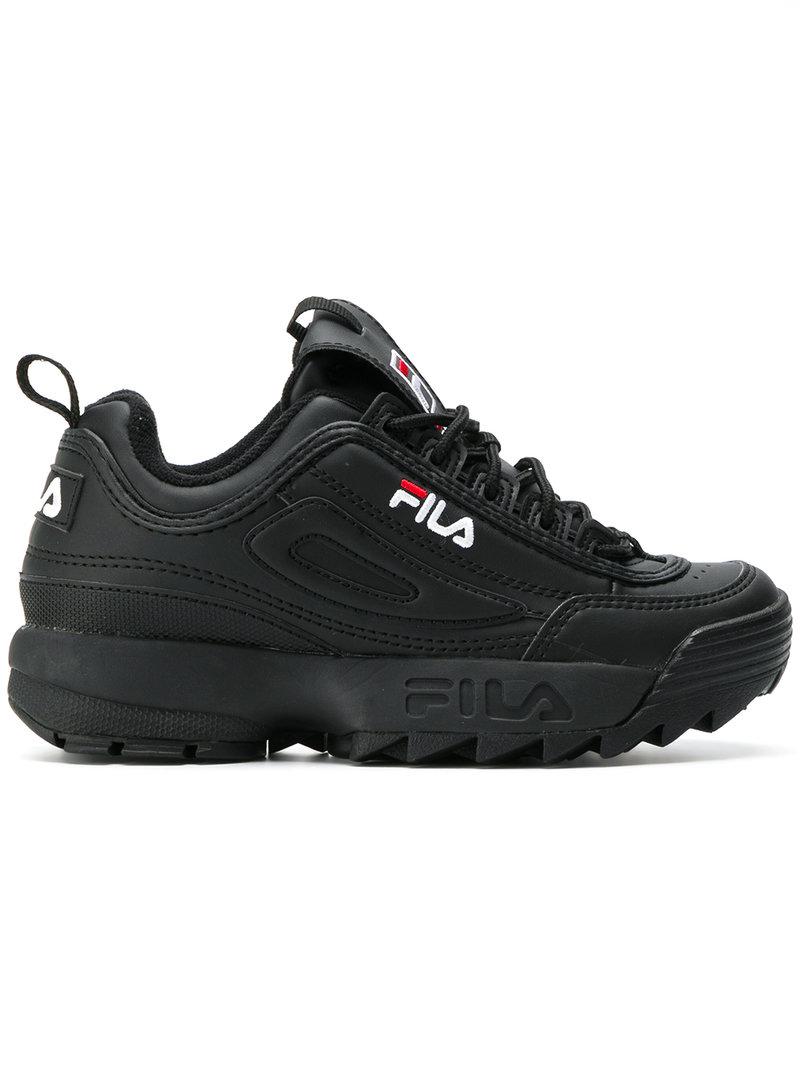 Fila Disruptor Low Sneakers in Black for Men - Lyst