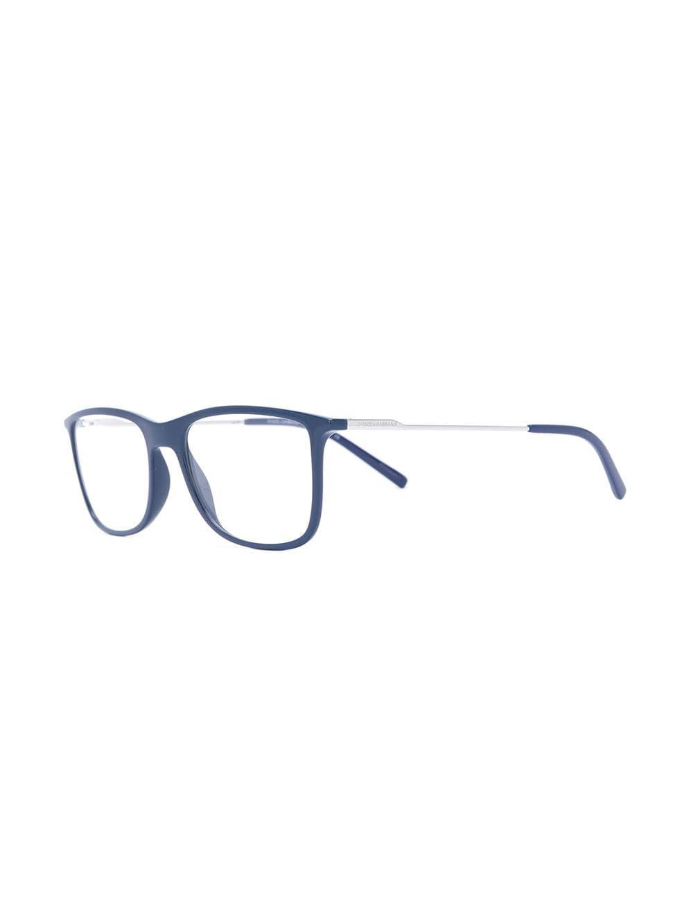 Lunettes Dolceamp; Vue Coloris Blue Rectangulaires De Gabbana En f6bgy7