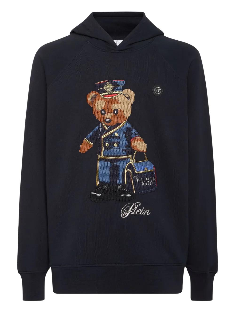 philipp-plein-blue-Hoodie-A-