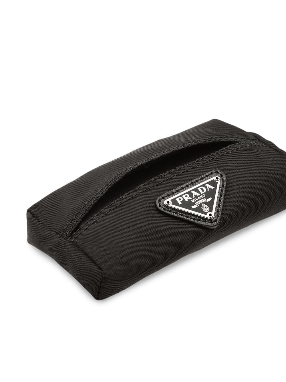 Prada Fabric Travel Tissue Holder in Black | Lyst Australia
