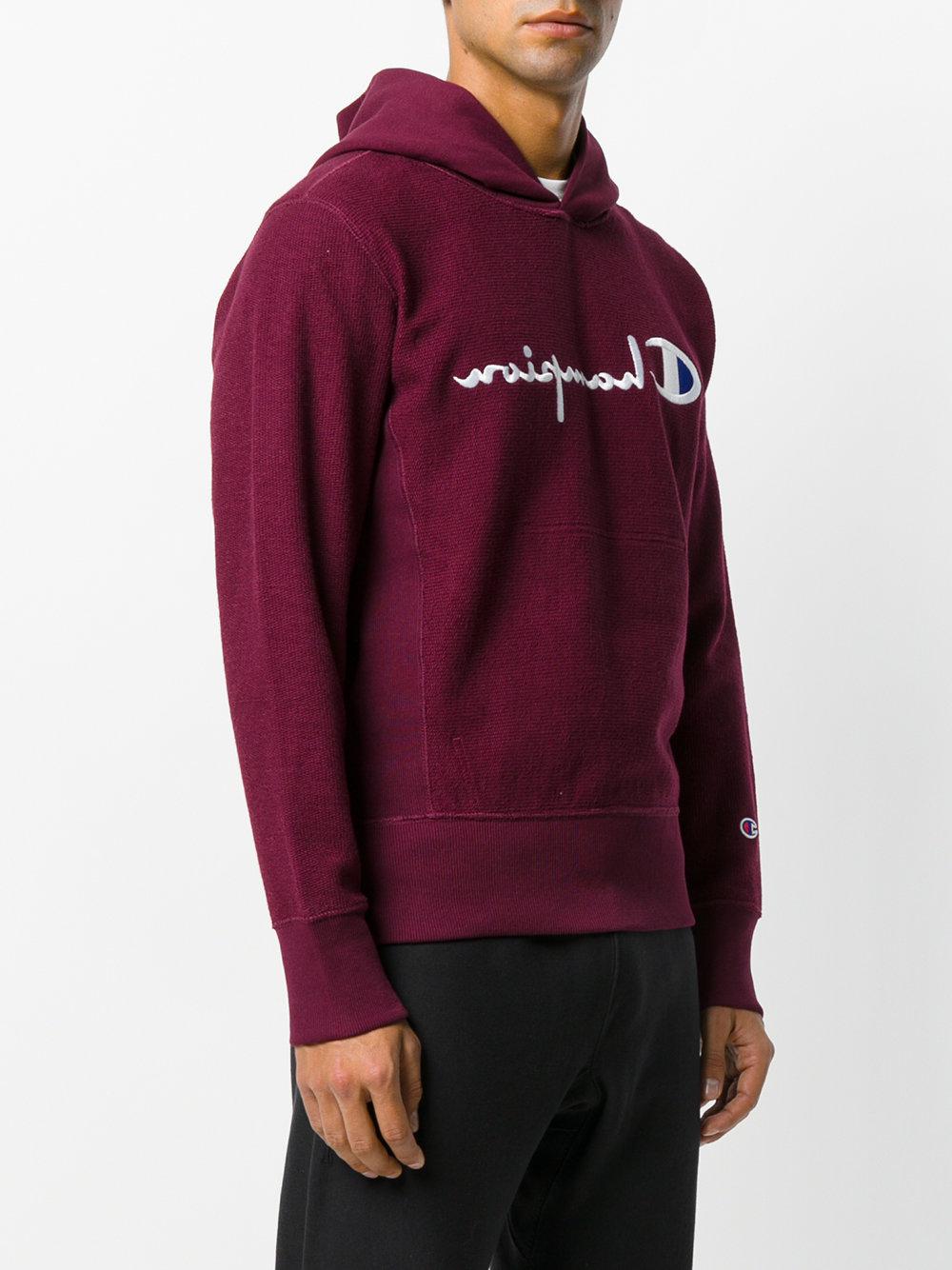 champion inside out sweatshirt