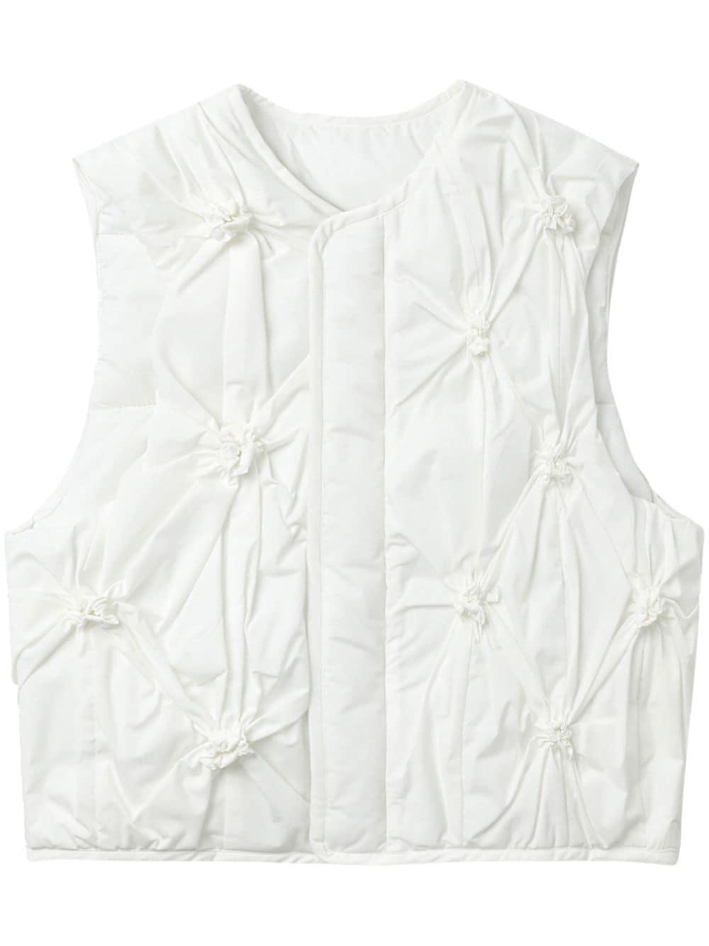 Enfold Flower-Gather Vest in White | Lyst