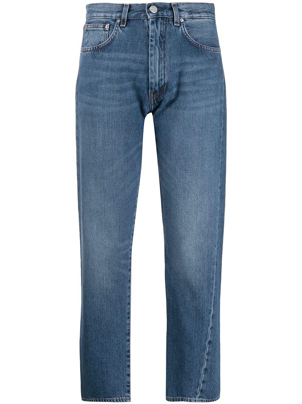 Totême Denim Cropped Jeans in Blue - Lyst
