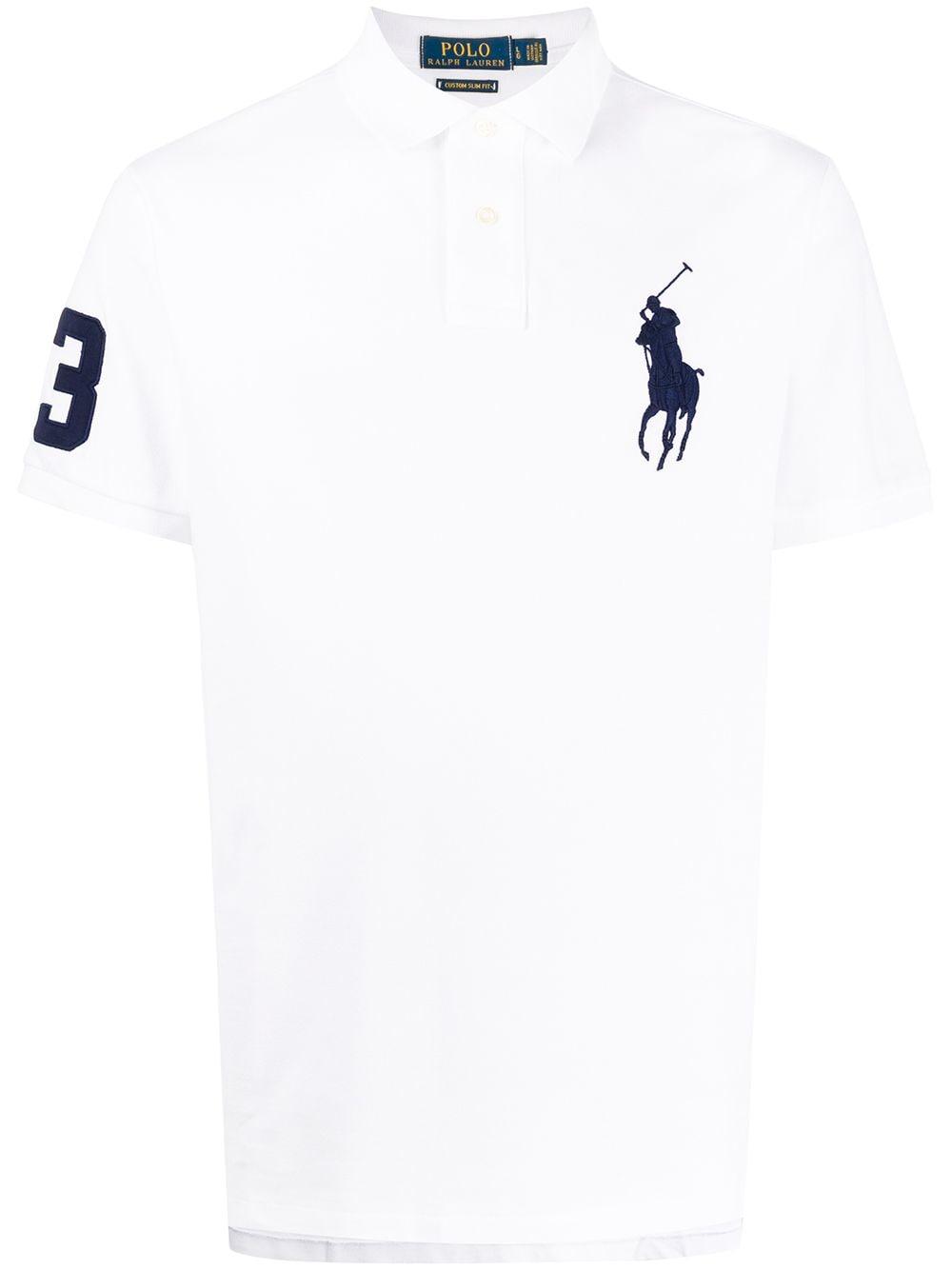 Polo Ralph Lauren Baumwolle 'Big Pony' Poloshirt in Weiß für Herren - Lyst