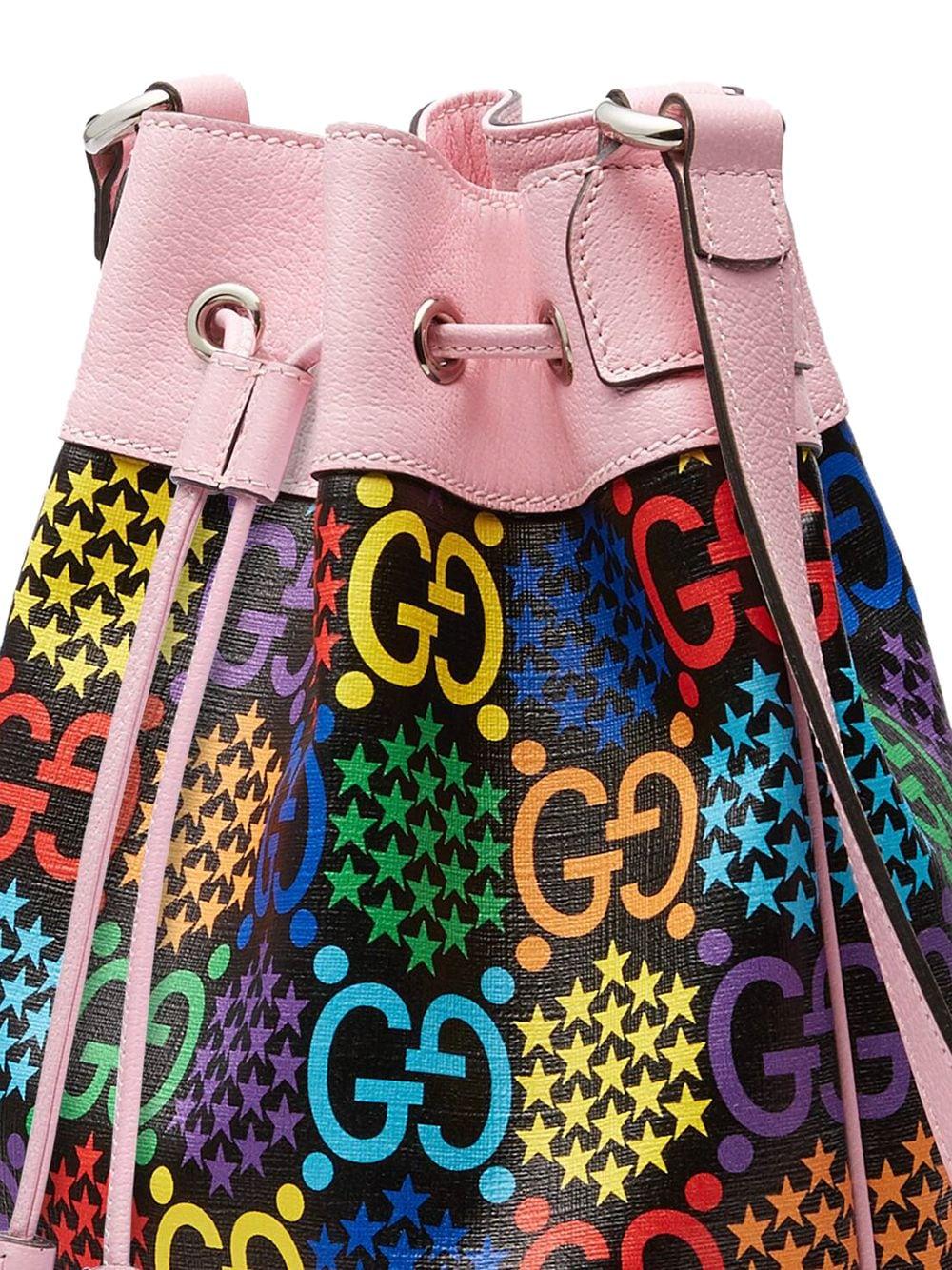 gucci psychedelic bucket bolsa