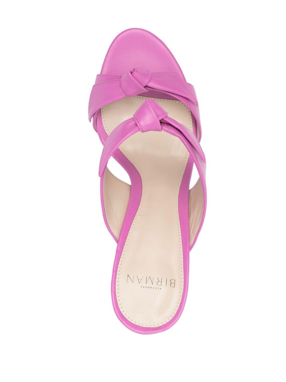 90mm Padded Leather Sandals
