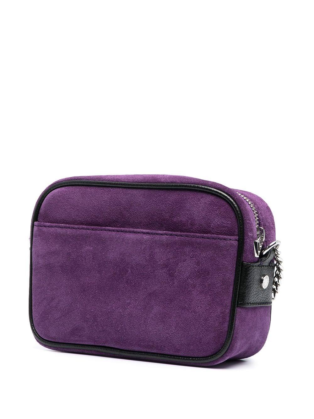 Zadig \u0026 Voltaire Suede Xs Boxy Crossbody Bag in Purple | Lyst