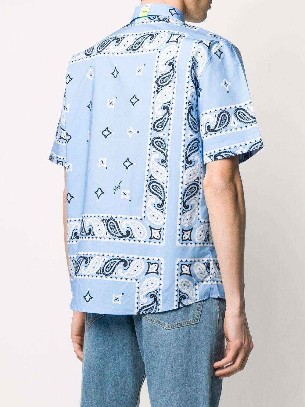 msgm bandana shirt