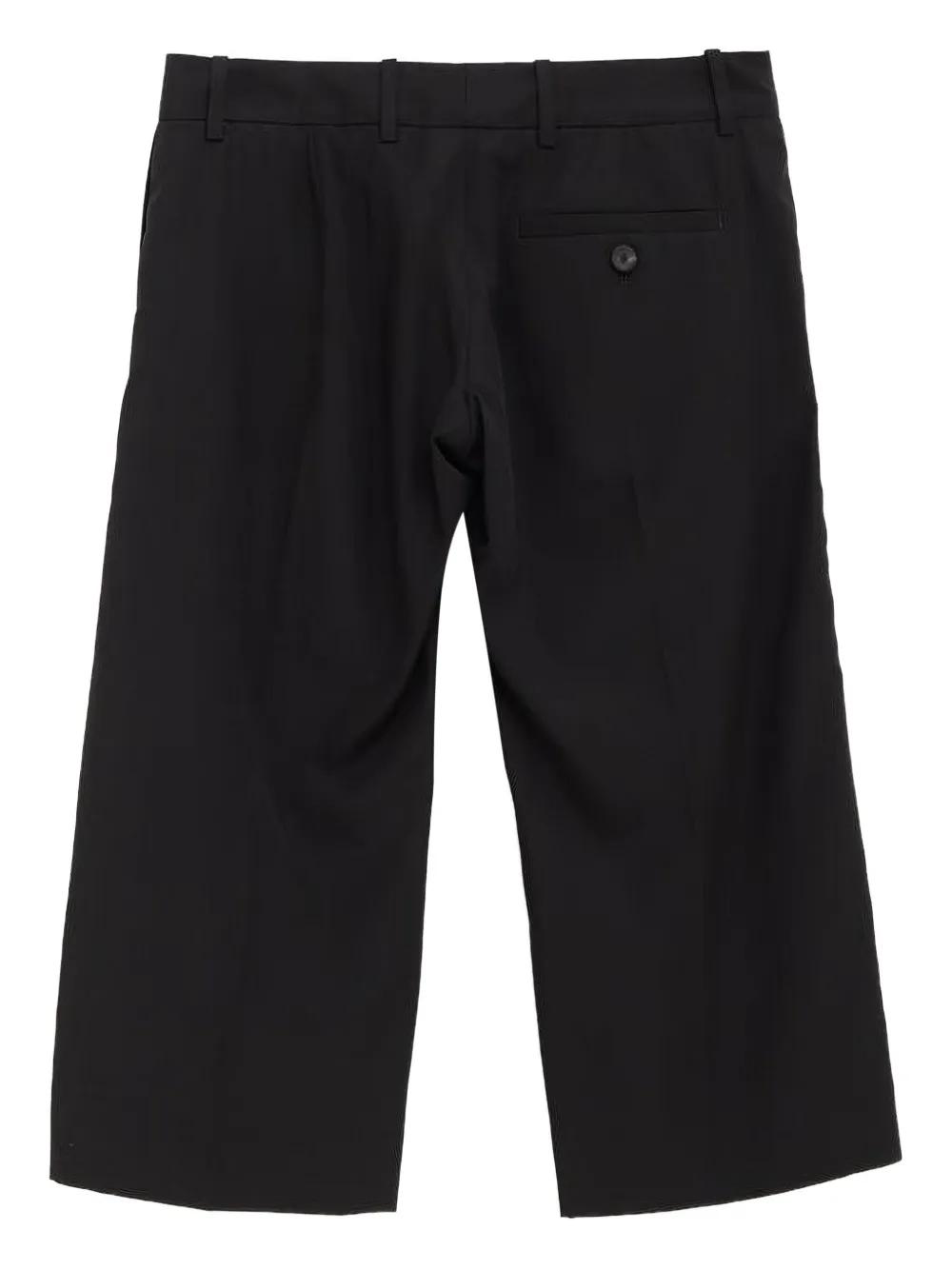 【 BALENCIAGA 】 ローウエスト Capri パンツ Capri Pants Balenciaga: Women's Capri Pants (Black) | DSMNY E-SHOP