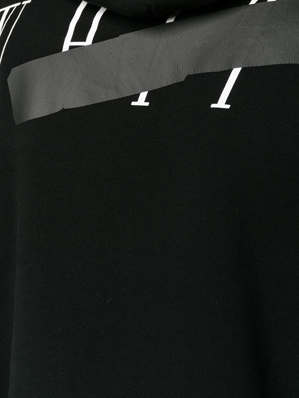 Off-White c/o Virgil Abloh Cotton Rock Mirror Hoodie in Black for 