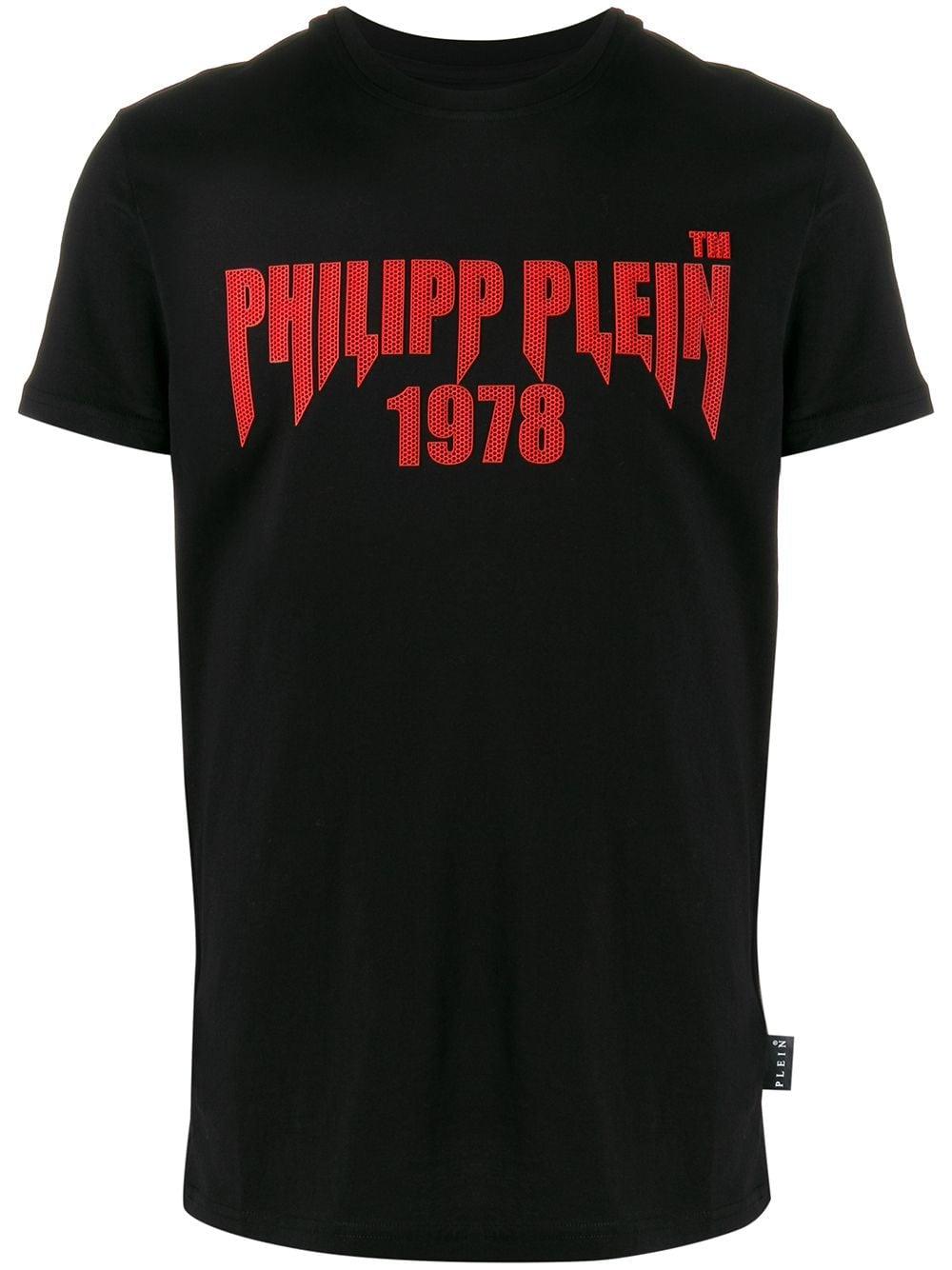 Philipp Plein Cotton 1978 Logo Print T-shirt in Black for Men - Lyst