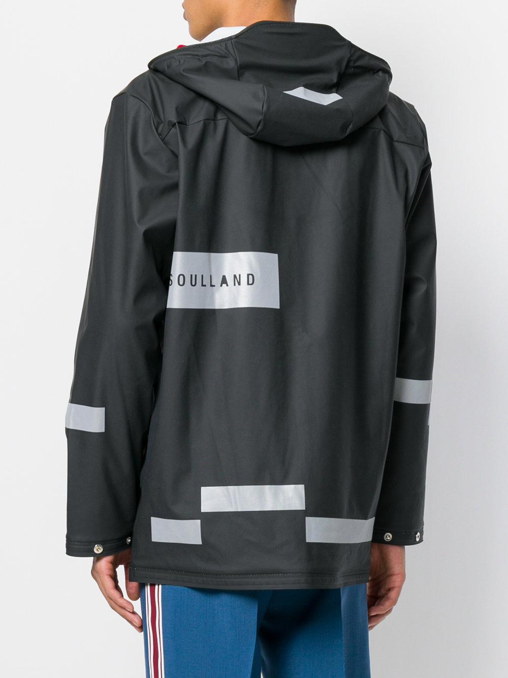 Soulland X 66 North Rain Jacket in Black for Men - Lyst