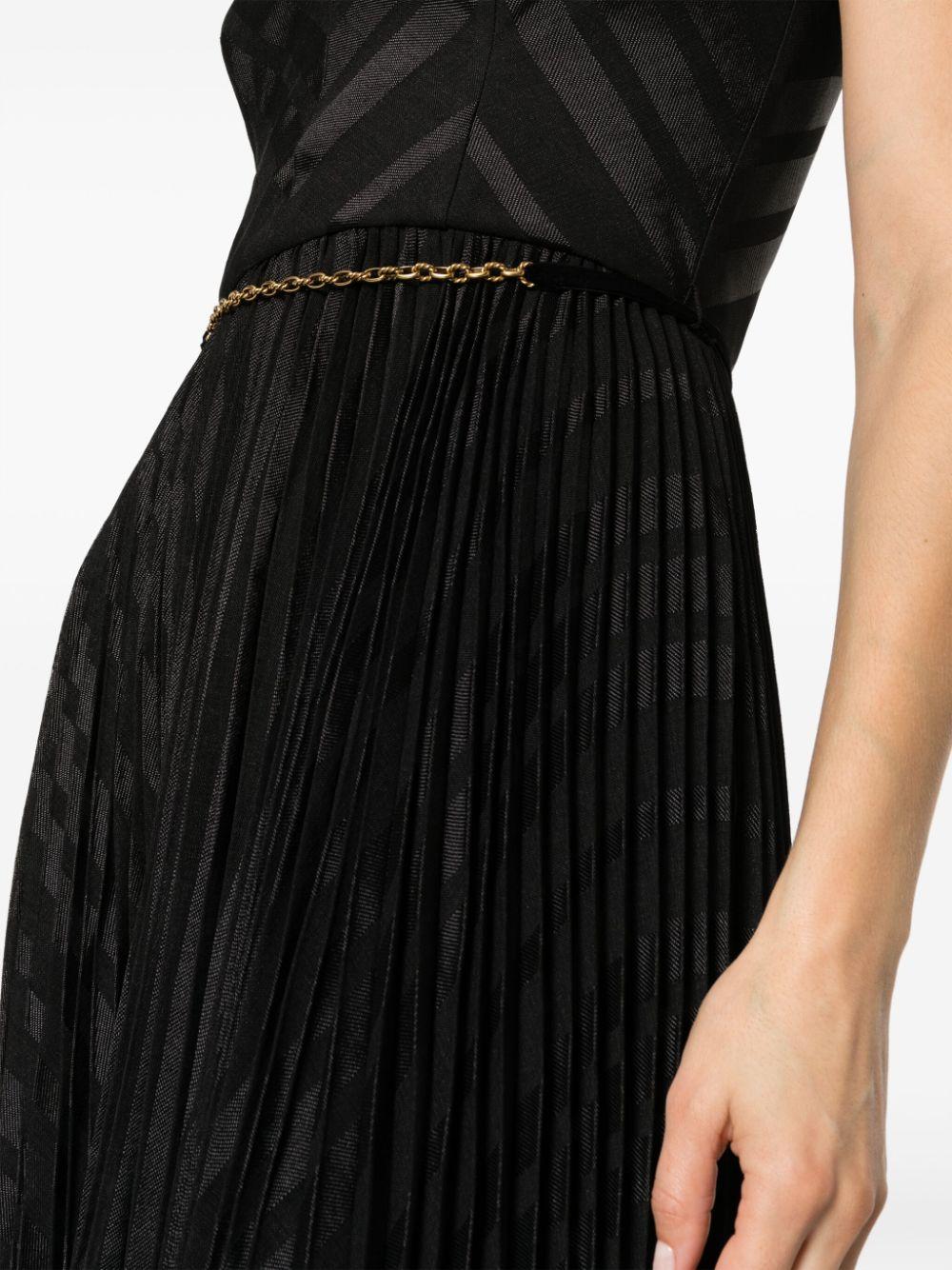 【Zimmermann】BURNOUT PLEATED DRESS プリーツ ドレス Zimmermann Burnout Pleated Midi Dress in Black | Lyst
