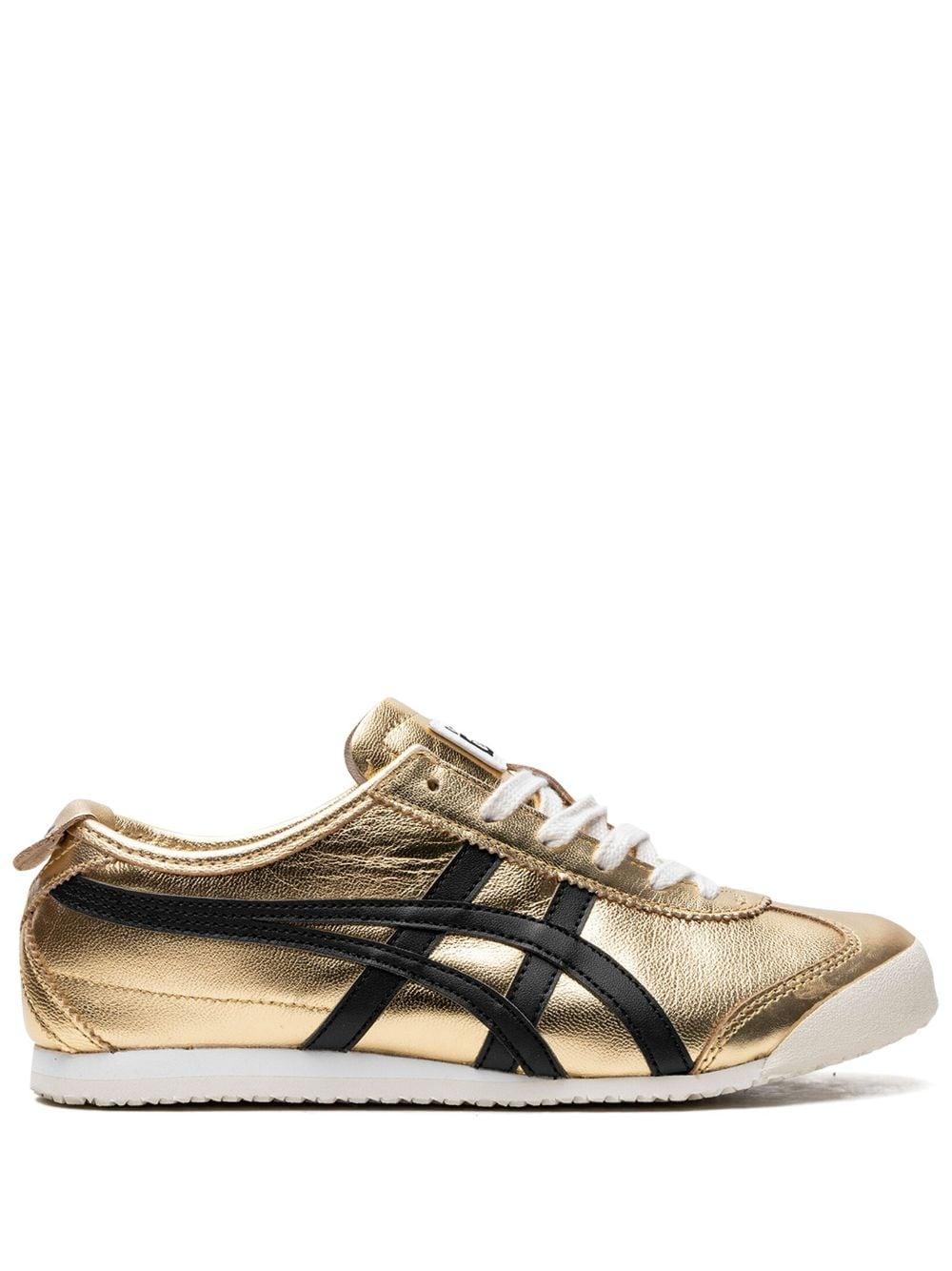 Onitsuka Tiger Mexico 66 "gold / Black" Sneakers in Brown for Men | Lyst