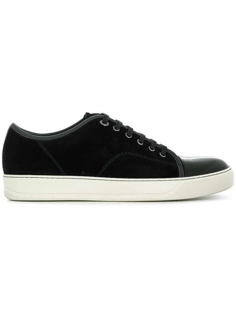 lanvin cap toe sneakers