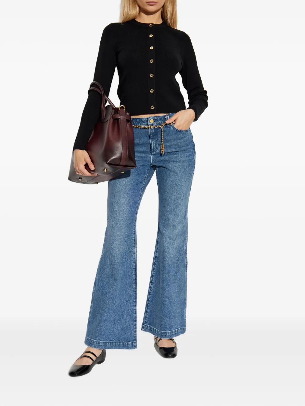デニム・ジーパン Michael By Michael Kors Flare Fit Jeans MICHAEL Michael Kors Bowery Flare Leg Stretch Denim Jeans