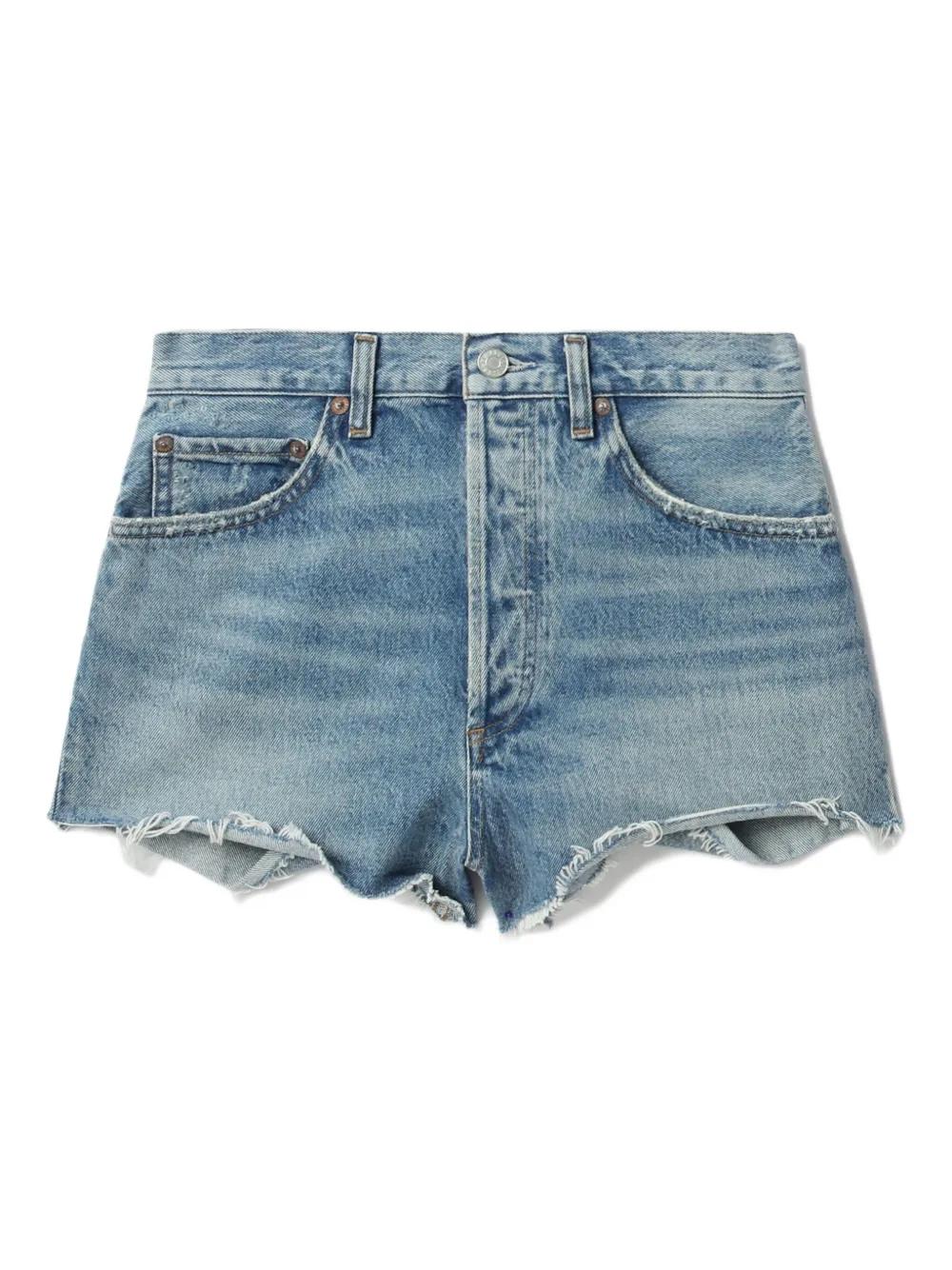 【関税込み】AGOLDE ブルー 90's デニムショートパンツ レディース Agolde ジーン布 & デニムショートパンツ