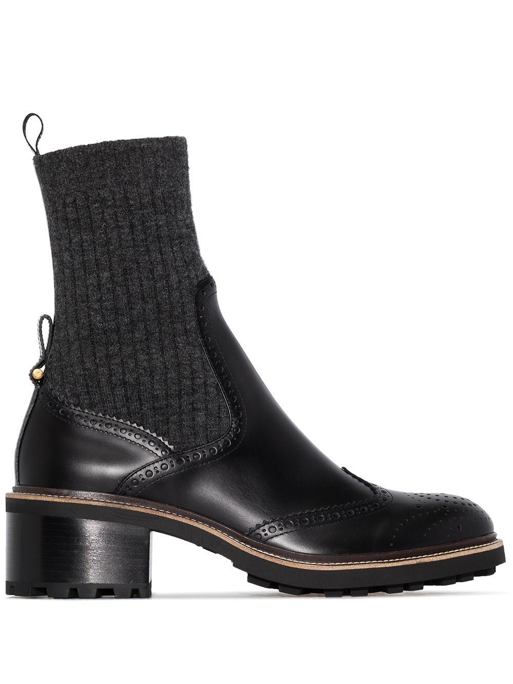 franne sock ankle boot