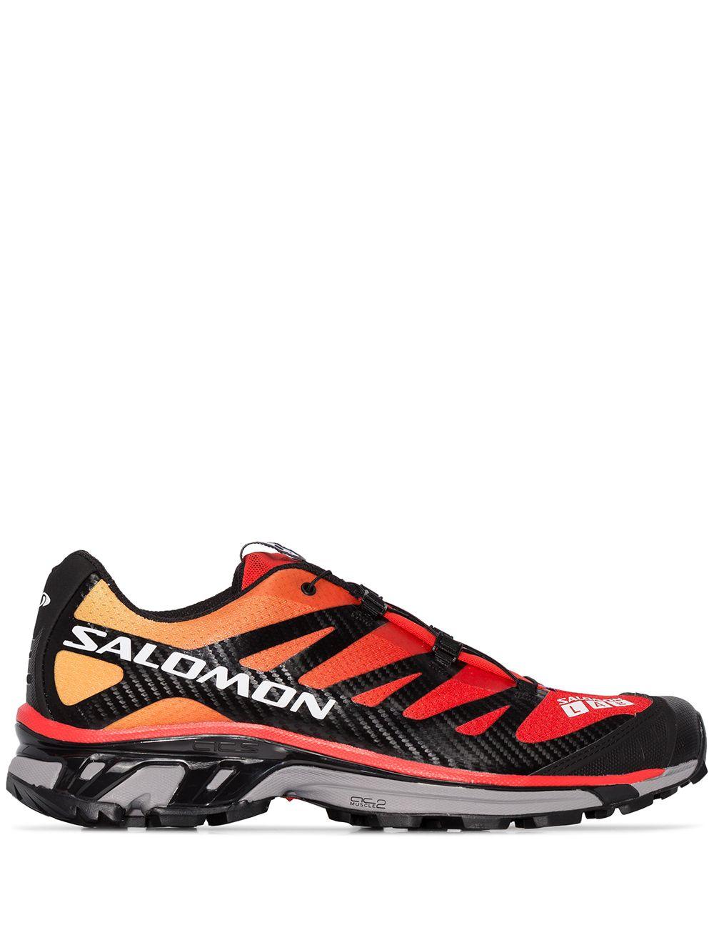 Salomon S/LAB Xt4 Adv Low Top Sneakers in Red for Men - Lyst