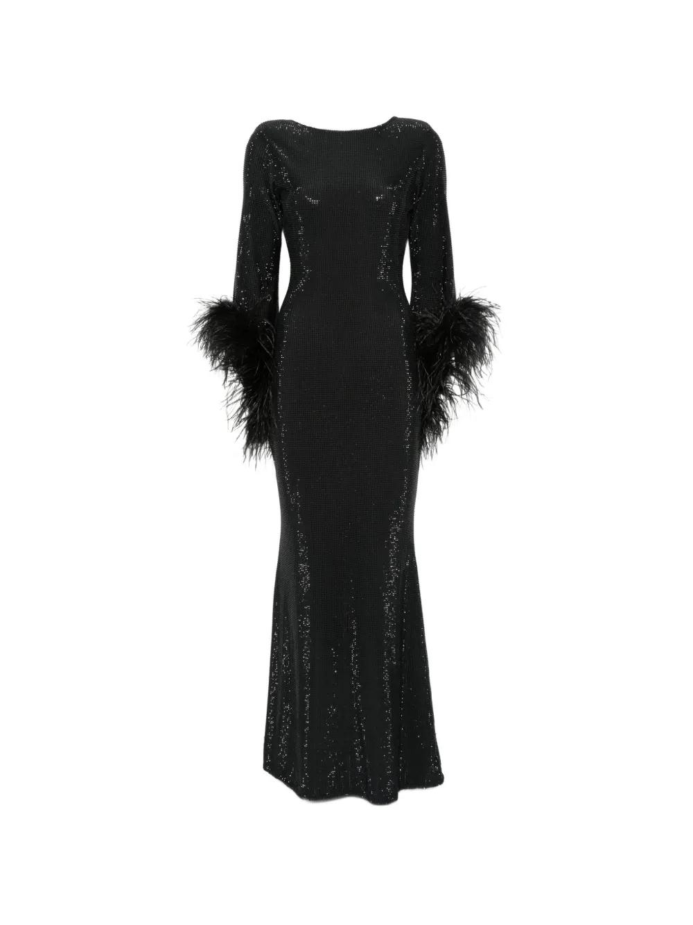 Designer Long Sleeve Feather Dresses for Women - Up to 73% off | Lyst