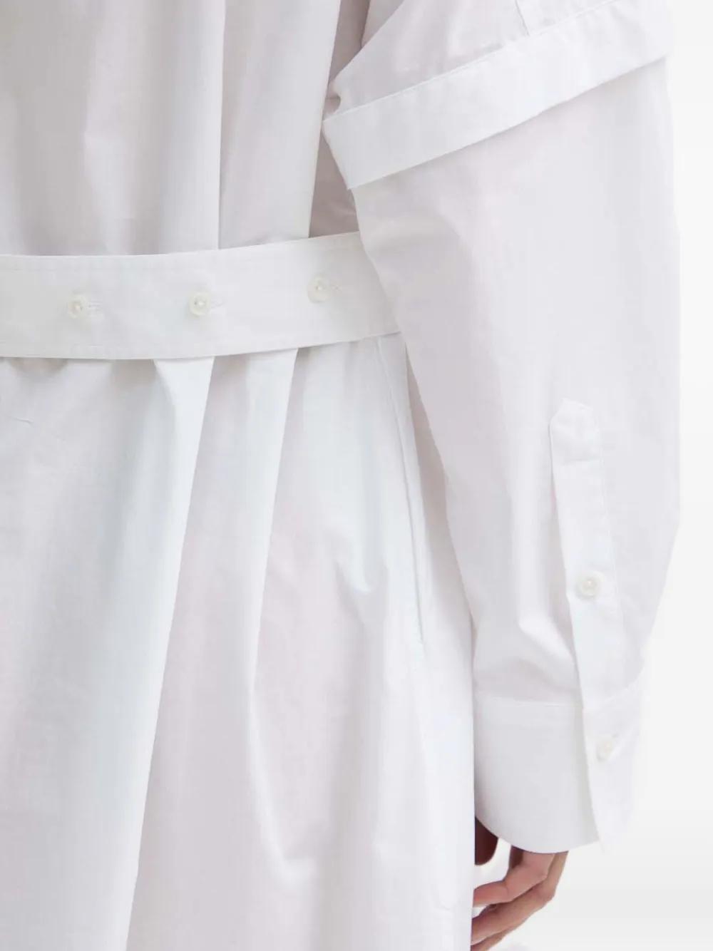 IVY & OAK Layered Shirt Dress in White | Lyst IVY & OAK Layered Shirt Dress in White | Lyst