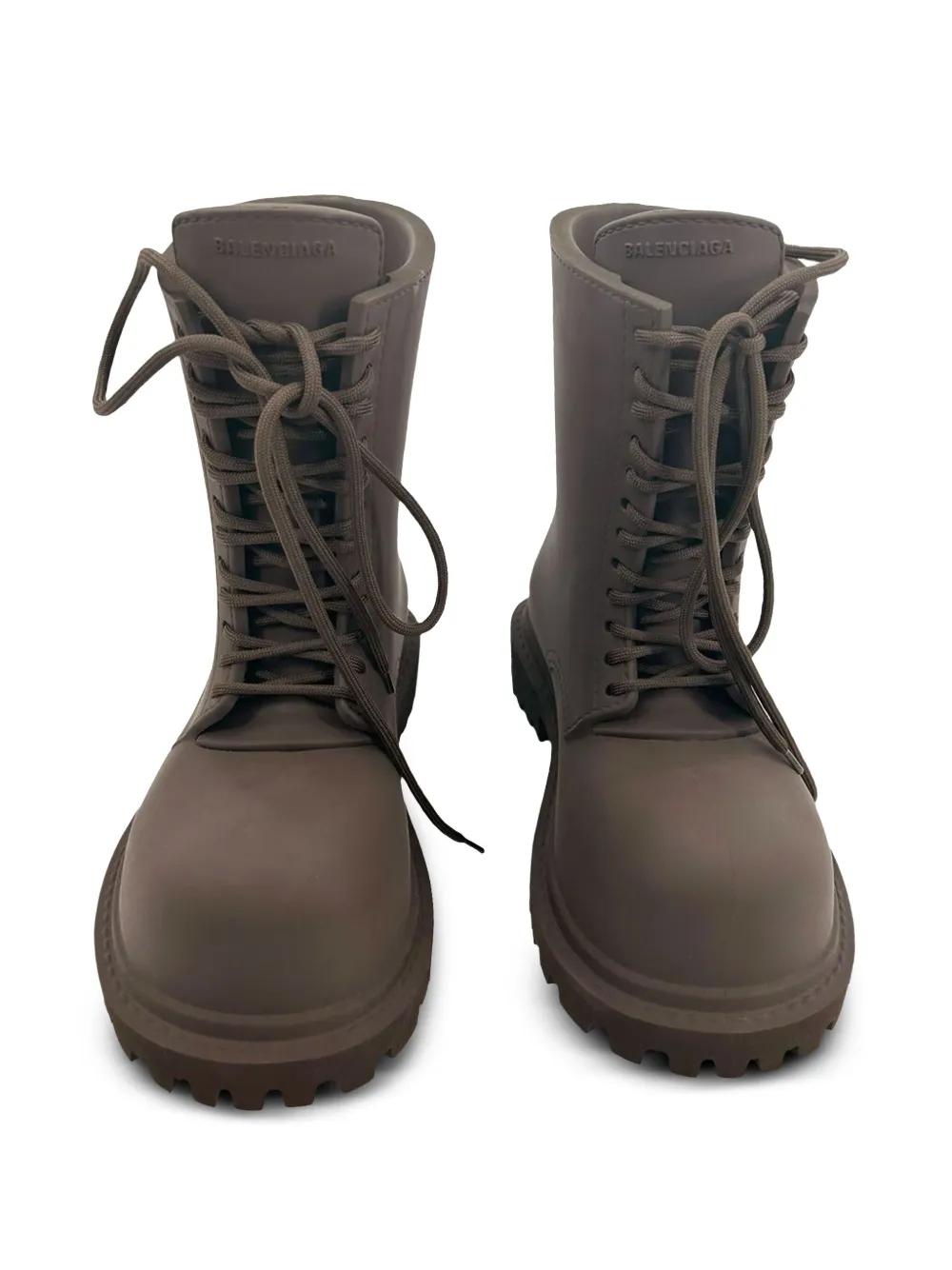 Balenciaga Steroid Boots in Brown for Men | Lyst