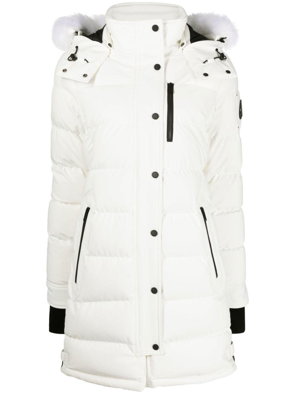 Moose Knuckles Watershed Down-filled Parka in White | Lyst