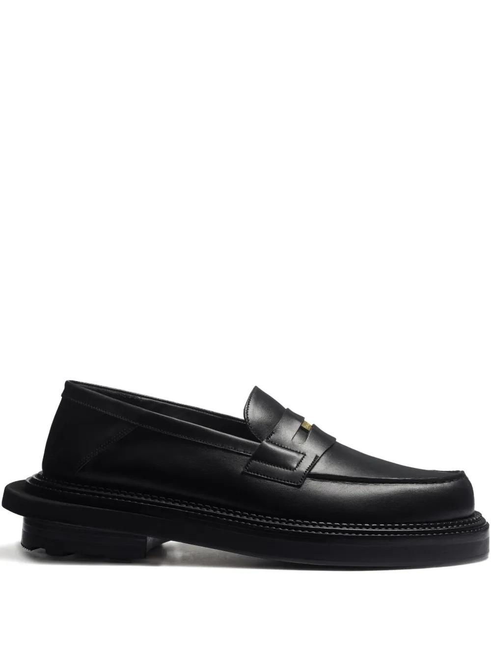 Chaussures Homme JM Weston En Cuir Noir - Derbies - Taille 40.5 - Occasion - Fabriqué En France