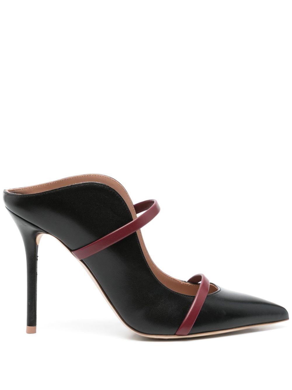 Malone Souliers レディース ブラック Maureen 100mm ミュール ヒール