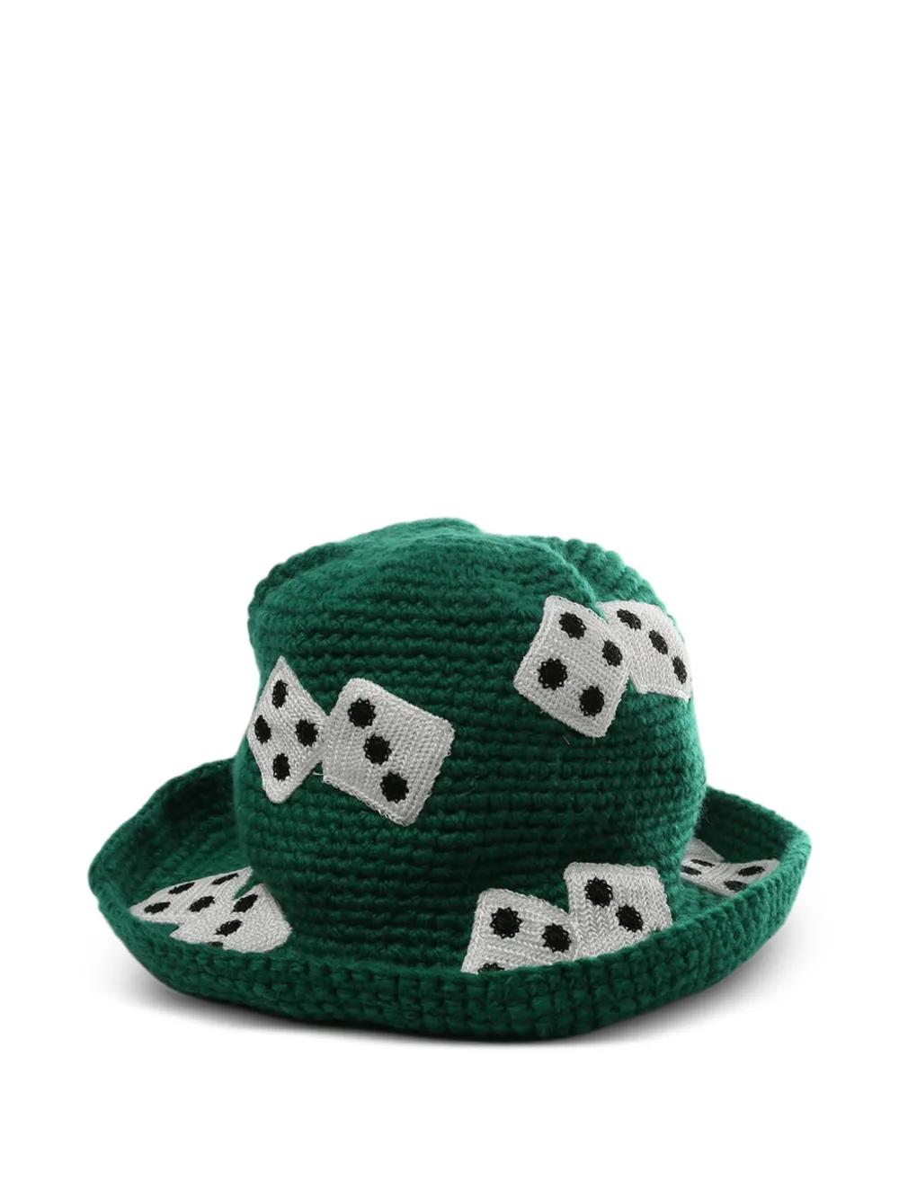STUSSY Bucket Hat Dice Knit クラッシャーハット Stussy Dice Bucket Hat in Green for Men | Lyst