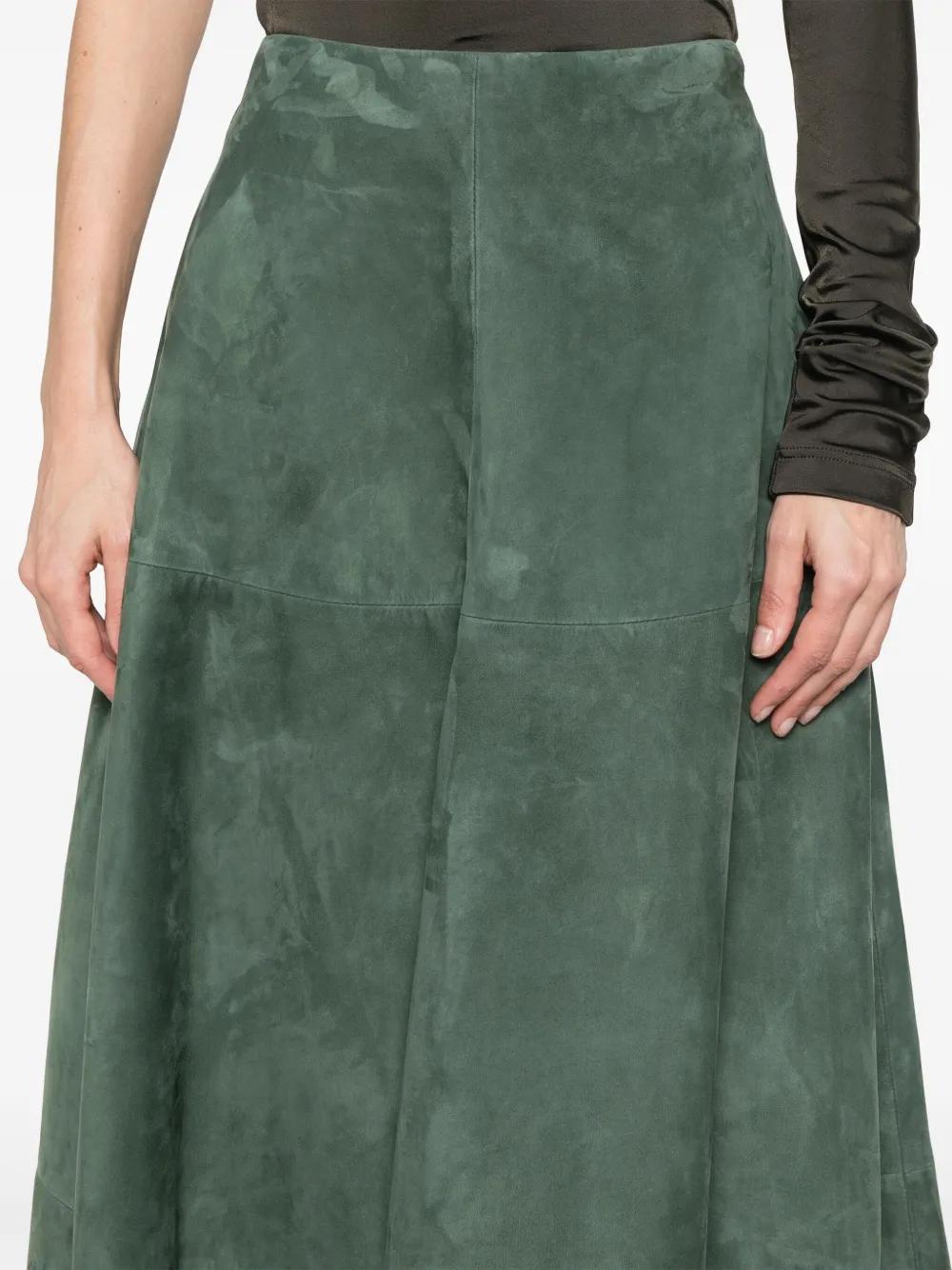 【Altuzarra】 Vardaサテンミディスカート Altuzarra サテンミディスカート | イエロー | FARFETCH JP