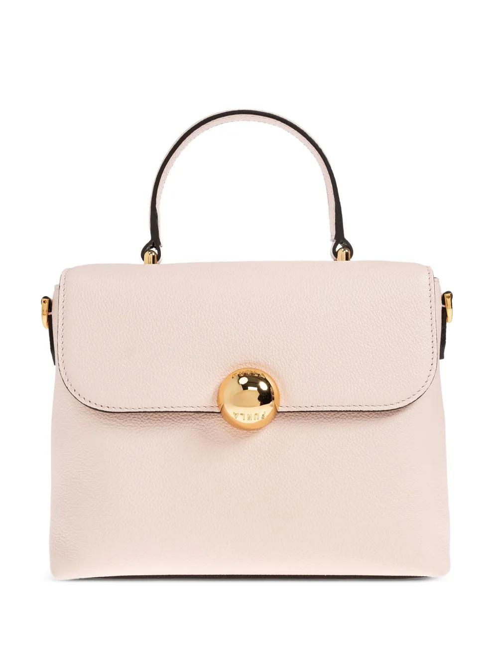 Sac Fourre-tout En Cuir Furla - Couleur Ivoire/crème, Doublure Cuir, Neuf Sans étiquette