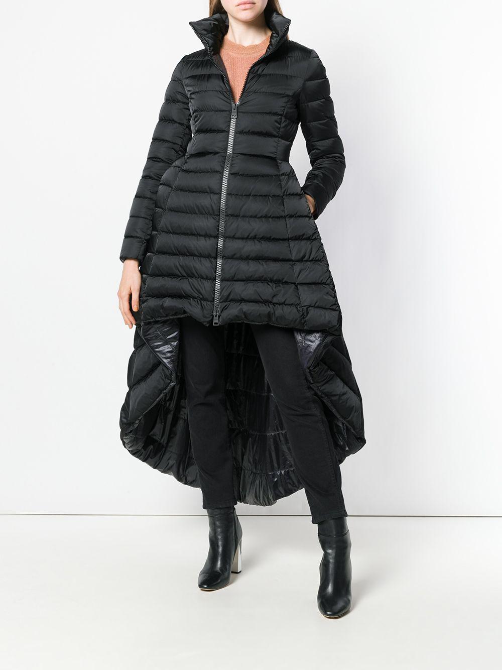 High low puffer coat Clearance