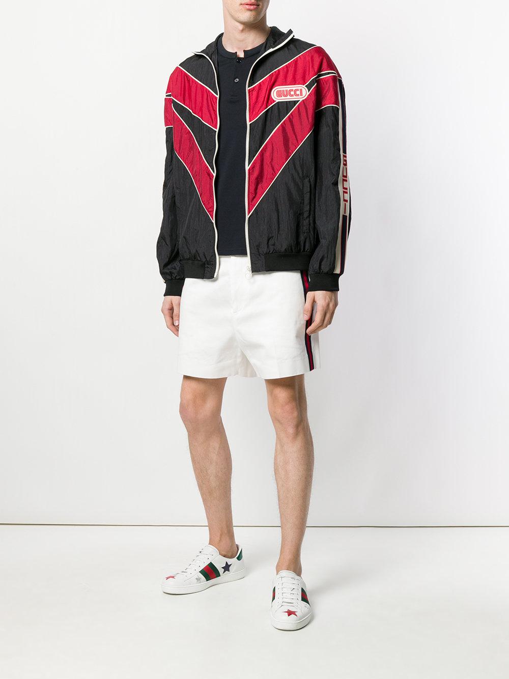 gucci chevron track jacket