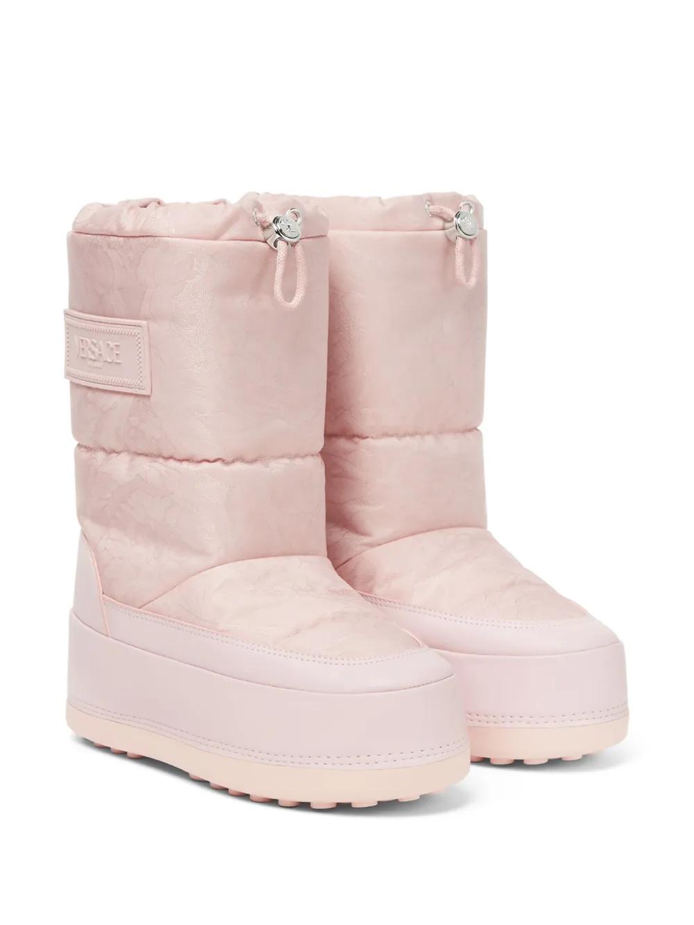 Snow Boots Versace Fur Boots Versace Snow Boots For Women Lyst