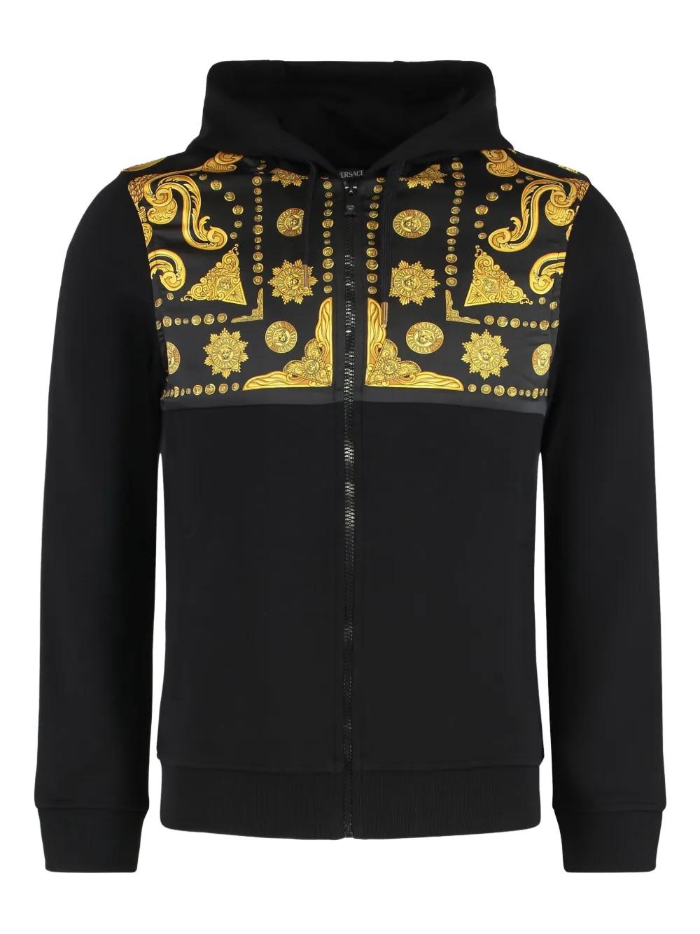 Versace Baeoque Zip Hooded ジップパーカー Versace Baeoque Zip Hooded ジップパーカー - メルカリ
