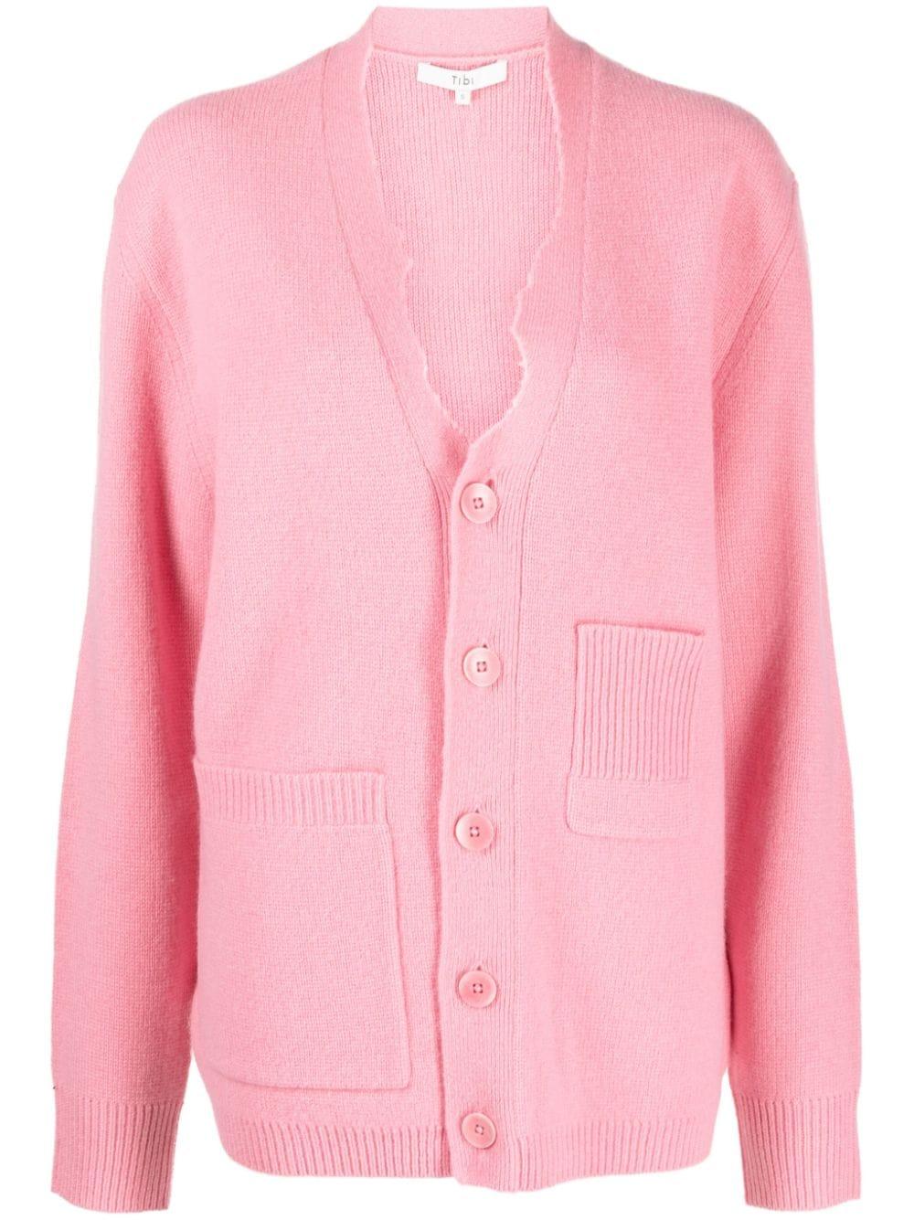 Tibi pink sweater top