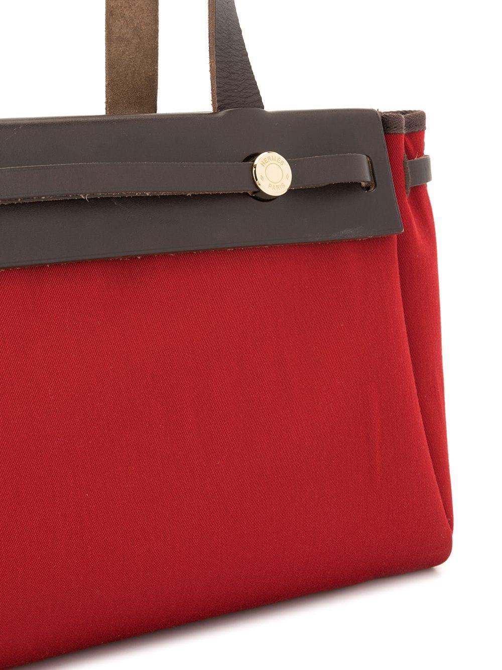 Hermès Pre-Owned Her Bag Cabas Pm 2 In 1 Shoulder Tote Bag in
