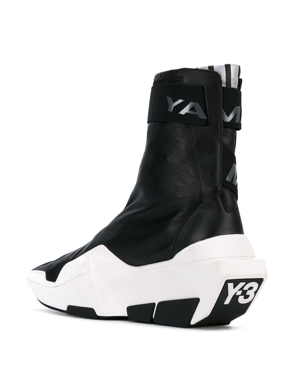 Y-3 Mira Boots in Black | Lyst