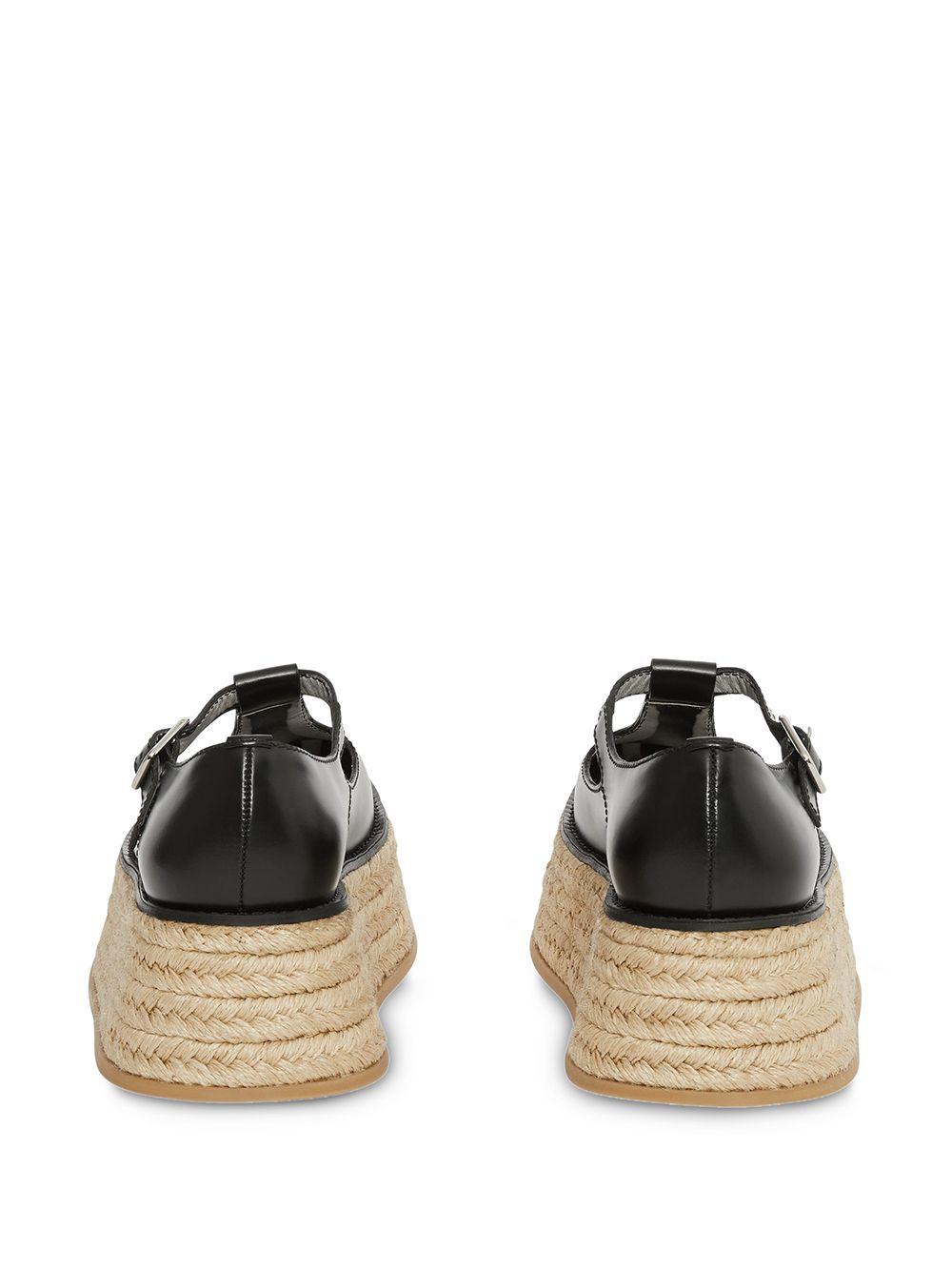 burberry black espadrilles