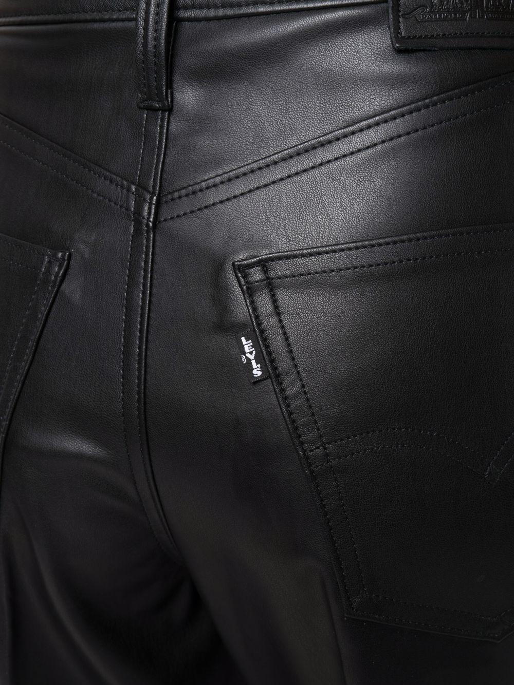 Levi's Waxed Flared in Black | Lyst