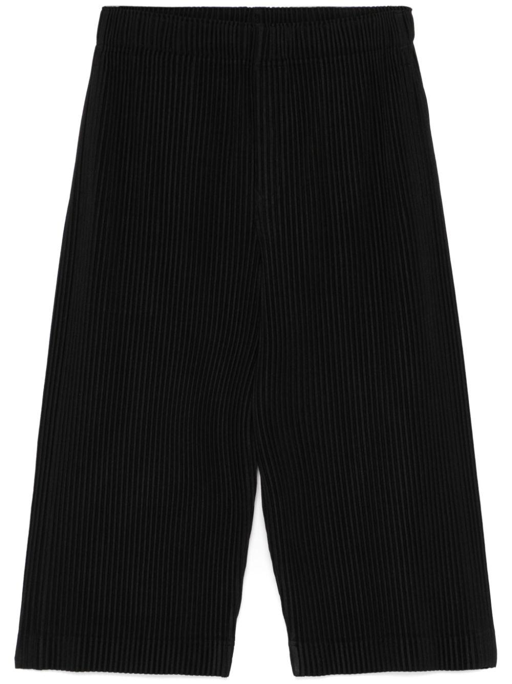 Homme Plissé Issey Miyake Pleats Bottoms 1 Trousers in Black for 