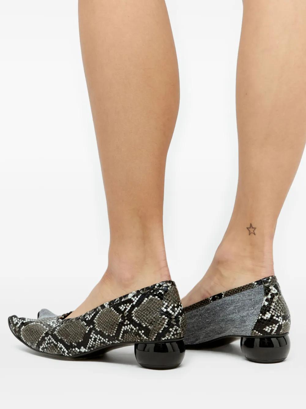 PAULA CANOVAS DEL VAS DIABLO パンプス Paula Canovas Del Vas Black Diablo Heels Paula Canovas Del Vas