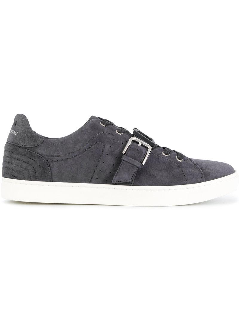 dolce gabbana strap sneakers