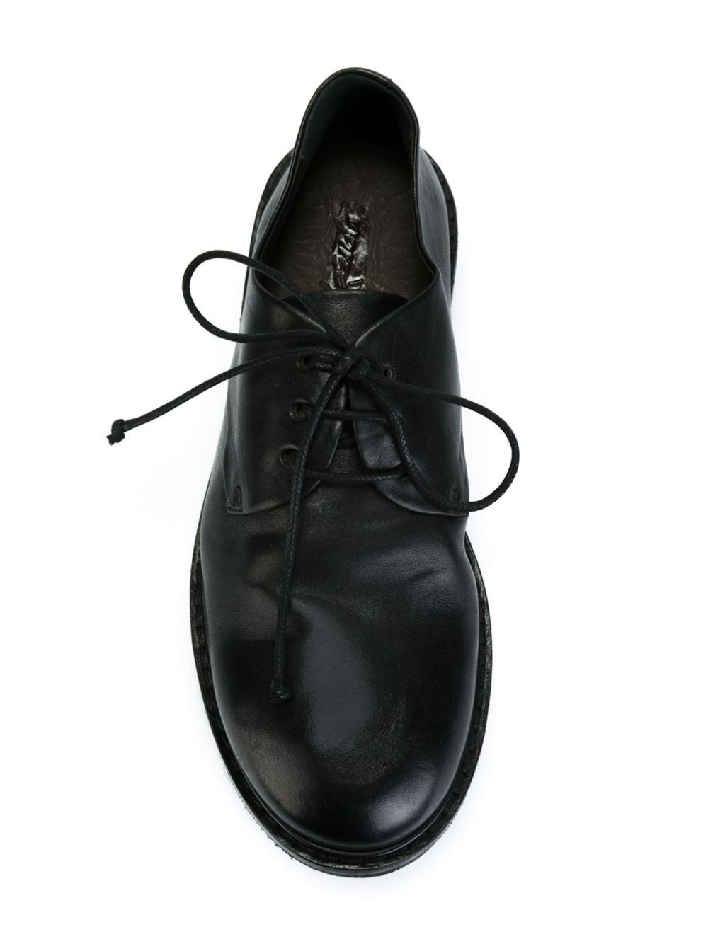 Lyst Marsèll Rubber Sole Derby Shoes in Black for Men